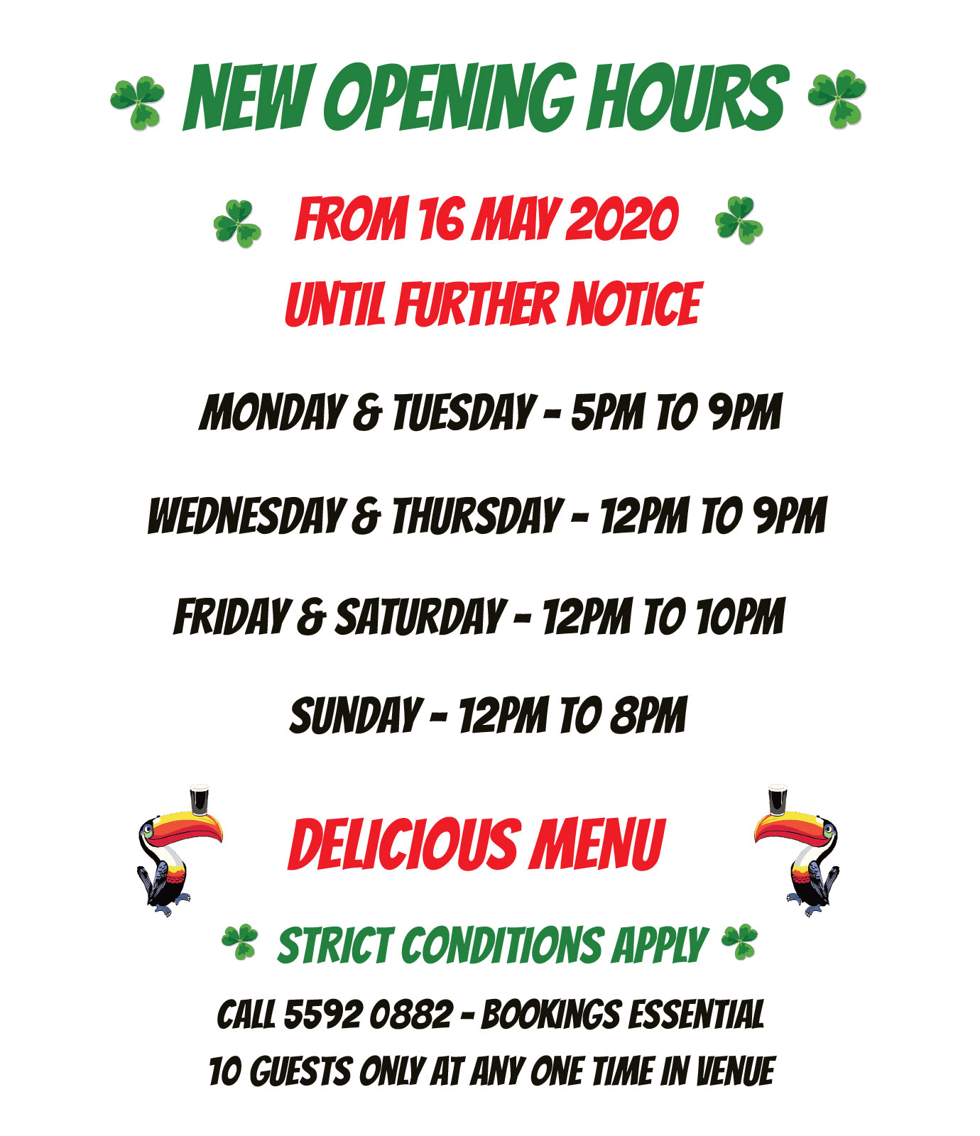 Darcyarmsopeninghours D'Arcy Arms